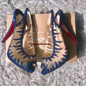 🔥CHRISTIAN LOUBOUTIN MARALENA FLAME SANDAL🔥
